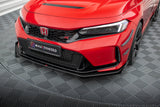 Maxton Design - Street Pro Front Splitter + Flaps Honda Civic Type R MK11 Front Spoiler Maxton Design royalty-bespoke.myshopify.com
