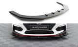 Maxton Design - Racing Durability Front Splitter + Flaps Hyundai I30N MK3 Hatchback / Fastback - Royal Body Kits