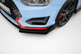 Maxton Design - Street Pro Front Splitter + Flaps Hyundai Veloster N MK2 Front Spoiler Maxton Design royalty-bespoke.myshopify.com