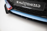 Maxton Design - Street Pro Front Splitter + Flaps Hyundai Veloster N MK2 Front Spoiler Maxton Design royalty-bespoke.myshopify.com