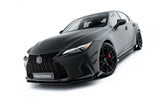 Maxton Design - Street Pro Front Splitter + Flaps Lexus IS 500 MK3 XE30 (Facelift 2) - Royal Body Kits