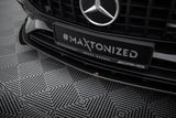 Maxton Design - Street Pro Front Splitter + Flaps Mercedes Benz A35 AMG W177 (Facelift) Front Spoiler Maxton Design royalty-bespoke.myshopify.com