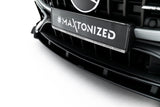 Maxton Design - Street Pro Front Splitter + Flaps Mercedes Benz CLE53 AMG Aero C236 - Royal Body Kits