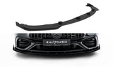 Maxton Design - Street Pro Front Splitter + Flaps Mercedes Benz CLE53 AMG C236 without Aero Pack - Royal Body Kits