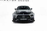 Maxton Design - Street Pro Front Splitter + Flaps Mercedes Benz CLE53 AMG C236 without Aero Pack - Royal Body Kits