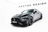 Maxton Design - Street Pro Front Splitter + Flaps Mercedes Benz CLE53 AMG C236 without Aero Pack - Royal Body Kits