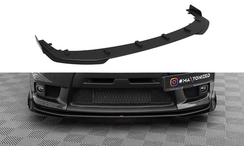Maxton Design - Street Pro Front Splitter + Flaps Mitsubishi Lancer EVO X - Royal Body Kits
