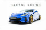 Maxton Design - Street Pro Front Splitter + Flaps Subaru BRZ MK2 - Royal Body Kits