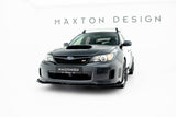 Maxton Design - Street Pro Front Splitter + Flaps Subaru Impreza WRX STI MK3 (Facelift) - Royal Body Kits