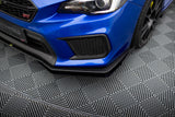 Maxton Design - Street Pro Front Splitter + Flaps Subaru WRX-STI MK4 (Facelift) Front Spoiler Maxton Design royalty-bespoke.myshopify.com
