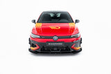 Maxton Design - Street Pro Front Splitter + Flaps Volkswagen Golf GTI Clubsport MK8 (Facelift) - Royal Body Kits