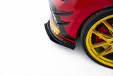 Maxton Design - Street Pro Front Splitter + Flaps Volkswagen Golf GTI Clubsport MK8 (Facelift) - Royal Body Kits