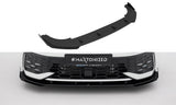 Maxton Design - Street Pro Front Splitter + Flaps Volkswagen Golf GTI / GTE / R-Line MK8 (Facelift) - Royal Body Kits
