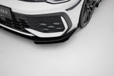 Maxton Design - Street Pro Front Splitter + Flaps Volkswagen Golf GTI / GTE / R-Line MK8 (Facelift) - Royal Body Kits