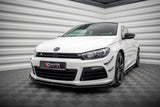 Maxton Design - Street Pro Front Splitter + Flaps Volkswagen Scirocco R MK3 Front Spoiler Maxton Design royalty-bespoke.myshopify.com