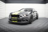 Maxton Design - Street Pro Front Splitter Ford Mustang GT MK6 Front Spoiler Maxton Design royalty-bespoke.myshopify.com