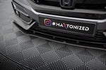 Maxton Design - Street Pro Front Splitter Honda Civic Sport MK10