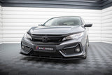 Maxton Design - Street Pro Front Splitter Honda Civic Sport MK10 Front Spoiler Maxton Design royalty-bespoke.myshopify.com