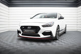 Maxton Design - Racing Durability Front Splitter Hyundai I30N MK3 Hatchback / Fastback - Royal Body Kits