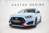 Maxton Design - Street Pro Front Splitter Hyundai Veloster N MK2 Front Spoiler Maxton Design royalty-bespoke.myshopify.com