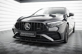 Maxton Design - Street Pro Front Splitter Mercedes Benz A35 AMG W177 (Facelift) Front Spoiler Maxton Design royalty-bespoke.myshopify.com