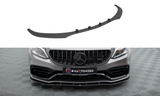 Maxton Design - Street Pro Front Splitter Mercedes Benz C63 AMG Sedan/Estate W205 (Facelift) Front Spoiler Maxton Design royalty-bespoke.myshopify.com