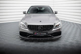 Maxton Design - Street Pro Front Splitter Mercedes Benz C63 AMG Sedan/Estate W205 (Facelift) Front Spoiler Maxton Design royalty-bespoke.myshopify.com