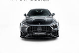 Maxton Design - Street Pro Front Splitter Mercedes Benz CLE53 AMG C236 without Aero Pack - Royal Body Kits