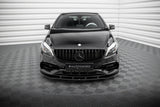 Maxton Design - Street Pro Front Splitter Mercedes Benz A-Class AMG-Line W176 (Facelift) Front Spoiler Maxton Design royalty-bespoke.myshopify.com