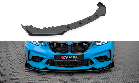 Maxton Design - Street Pro Front Splitter V.1 + Flaps BMW M2 Competition F87