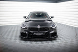 Maxton Design - Street Pro Front Splitter V.1 + Flaps BMW M2 G87 Front Spoiler Maxton Design royalty-bespoke.myshopify.com