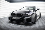 Maxton Design - Street Pro Front Splitter V.1 + Flaps BMW M2 G87 Front Spoiler Maxton Design royalty-bespoke.myshopify.com