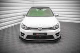 Maxton Design - Street Pro Front Splitter V.1 + Flaps Volkswagen Golf R MK7 - Royal Body Kits