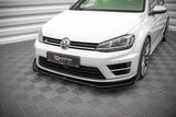 Maxton Design - Street Pro Front Splitter V.1 + Flaps Volkswagen Golf R MK7 - Royal Body Kits