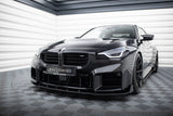 Maxton Design - Street Pro Front Splitter V.2 BMW M2 G87 Front Spoiler Maxton Design royalty-bespoke.myshopify.com