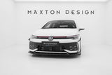 Maxton Design - Street Pro Front Splitter V.2 Volkswagen Golf GTI / GTE / R-Line MK8 (Facelift) - Royal Body Kits