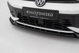 Maxton Design - Street Pro Front Splitter V.2 Volkswagen Golf GTI / GTE / R-Line MK8 (Facelift) - Royal Body Kits