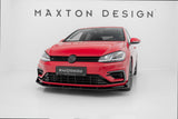 Maxton Design - Racing Durability Front Splitter V.2 Volkswagen Golf R / R-Line MK7.5 - Royal Body Kits