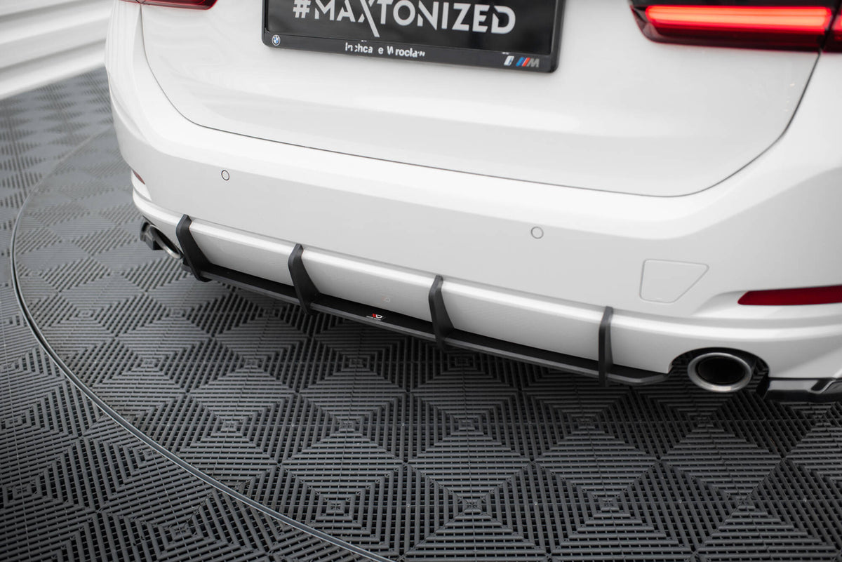 Maxton Design - Rear Diffuser BMW Series 3 Sedan / Touring G20 / G21 ...
