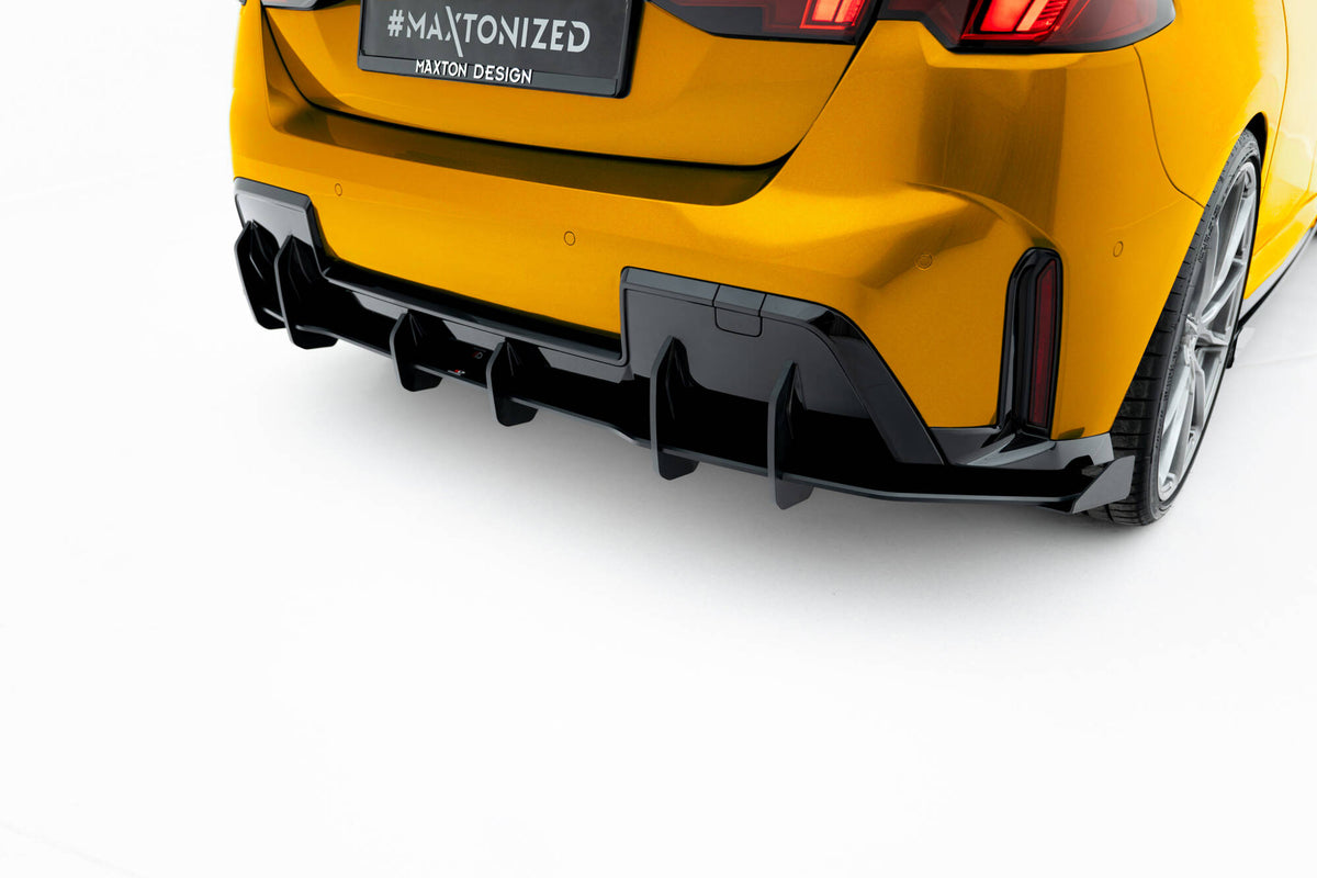 Maxton Design - Street Pro Rear Diffuser + Flaps BMW Series 1 M-Pack ...