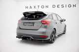 Maxton Design - Street Pro Rear Diffuser + Flaps Ford Focus ST MK3 (Facelift) Rear Diffuser Maxton Design royalty-bespoke.myshopify.com