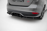 Maxton Design - Street Pro Rear Diffuser + Flaps Ford Focus ST MK3 (Facelift) Rear Diffuser Maxton Design royalty-bespoke.myshopify.com