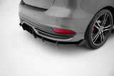 Maxton Design - Street Pro Rear Diffuser + Flaps Ford Focus ST MK3 (Facelift) Rear Diffuser Maxton Design royalty-bespoke.myshopify.com