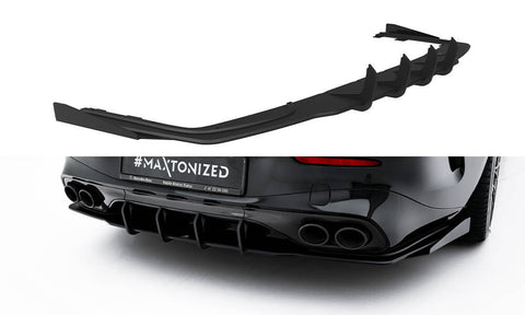 Maxton Design - Street Pro Rear Diffuser + Flaps Mercedes Benz CLE53 AMG C236 without Aero Pack - Royal Body Kits