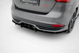 Maxton Design - Street Pro Rear Diffuser Ford Focus ST MK3 (Facelift) Rear Diffuser Maxton Design royalty-bespoke.myshopify.com