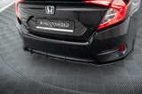 Maxton Design - Street Pro Rear Diffuser Honda Civic MK10