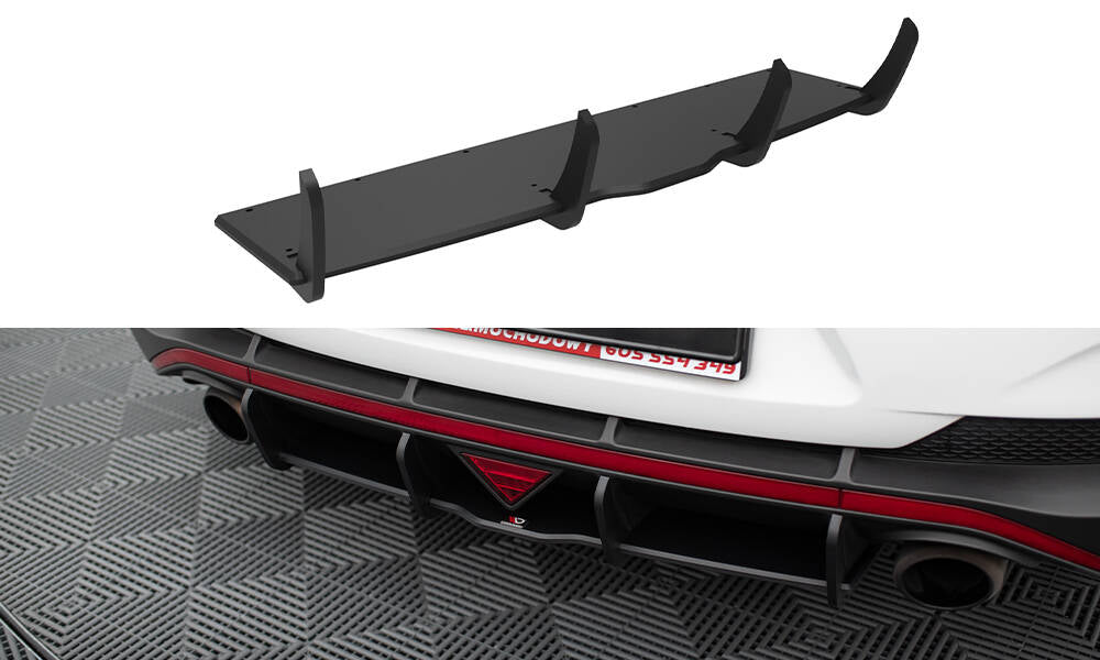 Maxton Design - Street Pro Rear Diffuser Hyundai I30 N Fastback MK3 ...