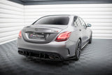 Maxton Design - Street Pro Rear Diffuser Mercedes Benz C63 AMG Sedan/Estate W205 (Facelift) Rear Diffuser Maxton Design royalty-bespoke.myshopify.com