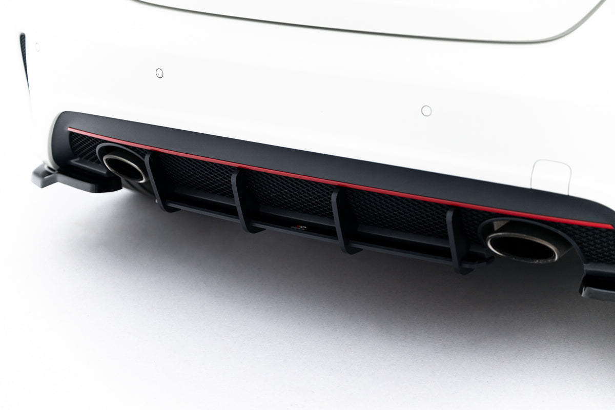 Maxton Design - Street Pro Rear Diffuser Mercedes Benz A-Class AMG-Line ...