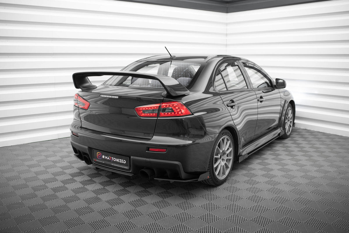Maxton Design - Street Pro Rear Diffuser Mitsubishi Lancer EVO X ...